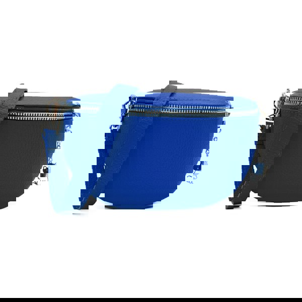 Kitise Italian Real Leather Bum Bag Style Crossbody Bag