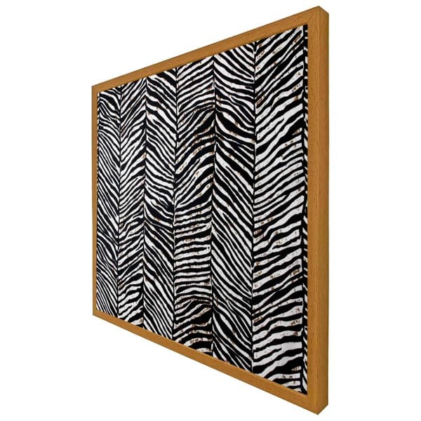 Benjamin Tate Design Zebra grunge print (Picutre Frame)