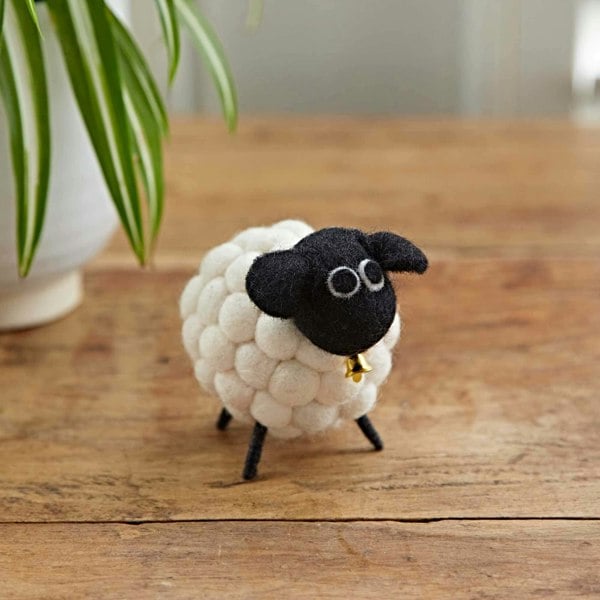 Paper High Felt Sheep Ornament