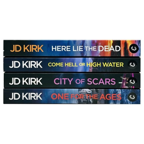 DCI Logan Crime Thrillers 13-16: 4 Books Collection Set By JD Kirk (Come Hell or High Water, City of Scars, Here Lie the Dead & One For the Ages)