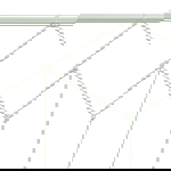 Dorel Home Francis Farmhouse Metal Bed Green - King