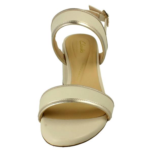 Clarks Ladies Clarks Heeled Sandals Ezoria Sling