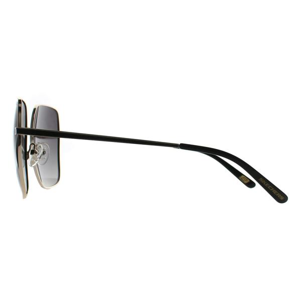Skechers Sunglasses SE6266 32D Shiny Pale Gold Smoke Polarized