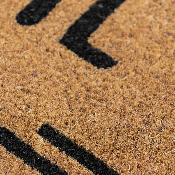 JVL Eco-Friendly Latex Backed Coir Entrance Doormat Runner, 40x120cm - Home Hearts