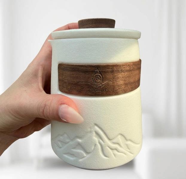 Catalyse Life Drinks | Travel Loose Leaf Tea Set & 3 mini cups & carry case