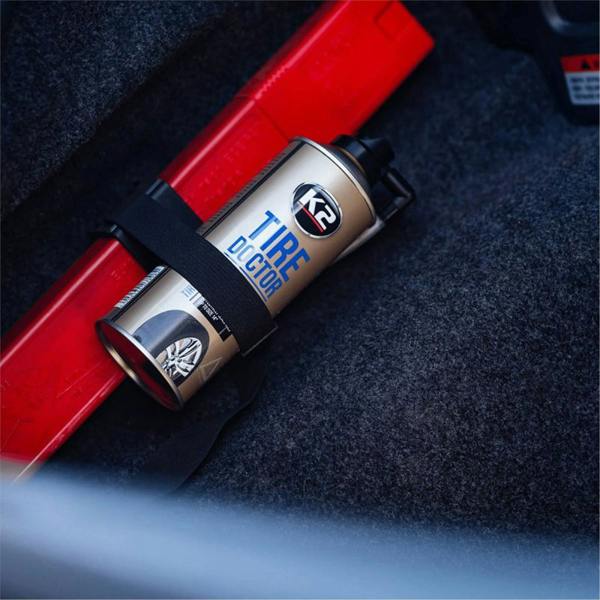 K2 Tire Doctor Inflator Seals Inflates Punctured Tires Tube Wheel Repair 400ml