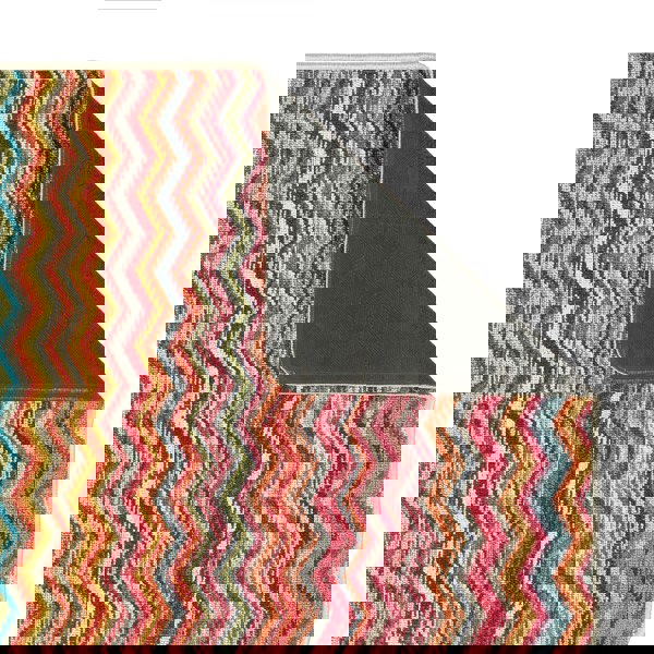 My Mat Stain Resistant Candy Multi Rainbow Zig Zag