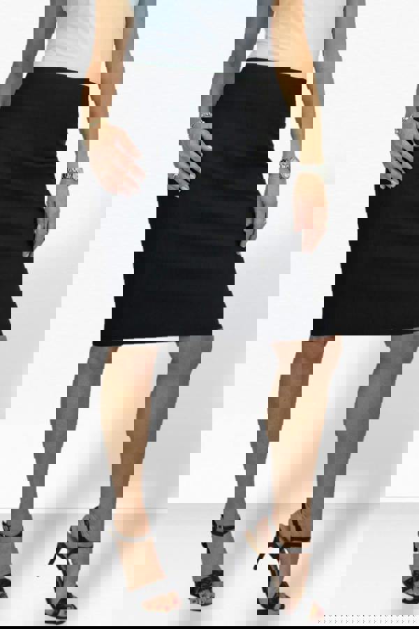 Paulo Due Women's Stretch Bodycon Pencil Skirt 22"