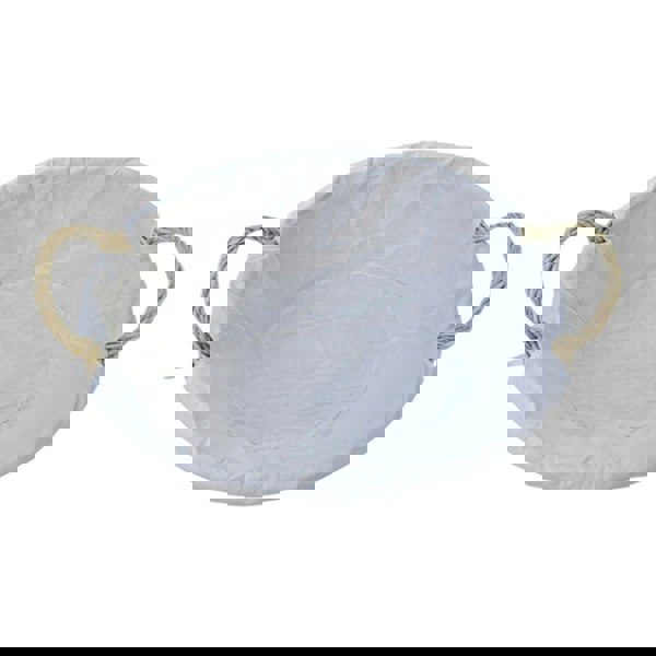 Mellow Buff Willow Cotton Lined Laundry Basket