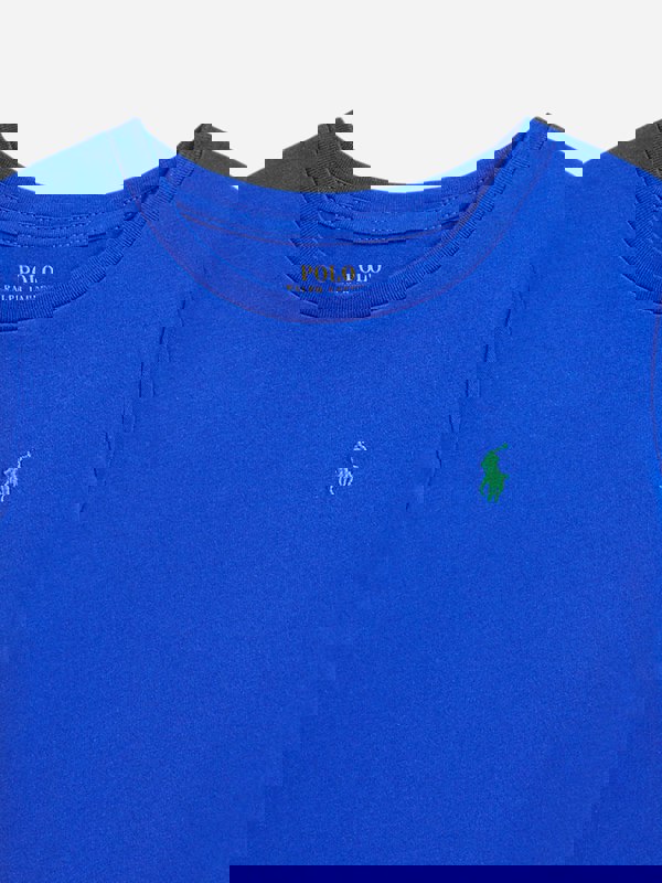 Ralph Lauren Kids Ralph Lauren Girls Logo T-Shirt in Blue
