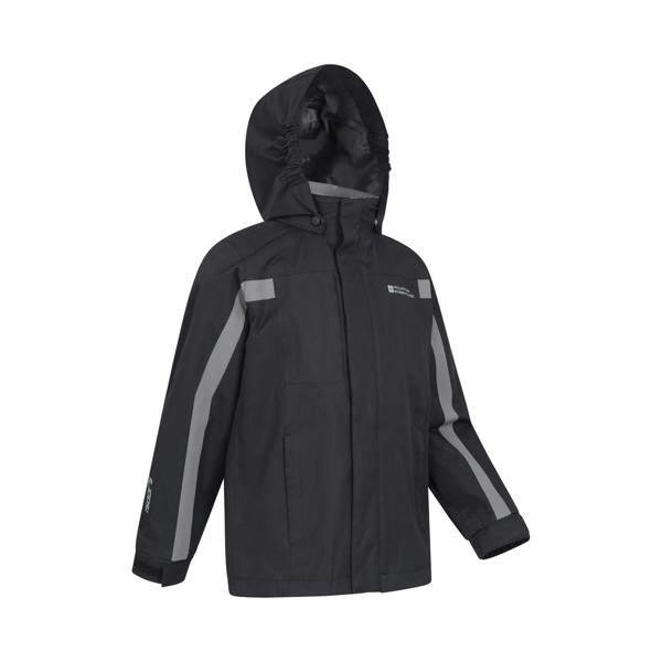 Mountain Warehouse Childrens/Kids Samson II Waterproof Jacket - Black - 