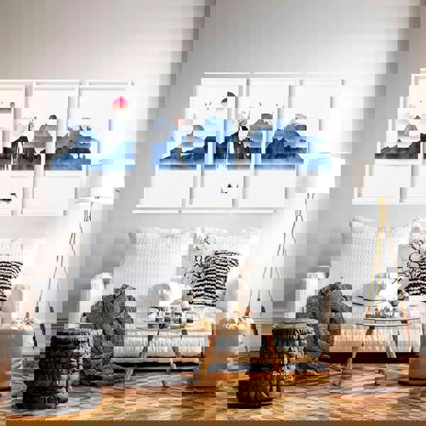 Japanese wall art | set of 3 framed wall art