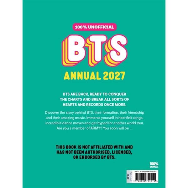 Farshore BTS Annual 2027, Annuals, Mixed Pages, Entertainment, Gift