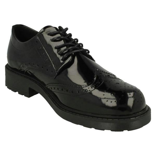 Clarks Ladies Clarks Brogue Detailed Shoes - Orinoco2 Limit