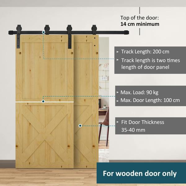 Sliding Door Hardware Kit