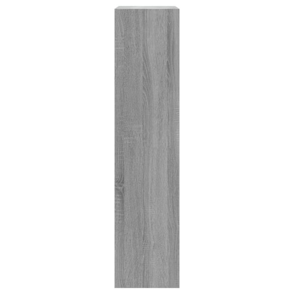 Berkfield Shoe Cabinet Grey Sonoma 63x24x103 cm Engineered Wood