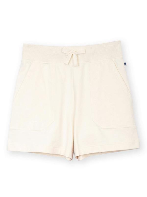 Kite Womens Organic Hazelbury Jersey Shorts Off-White