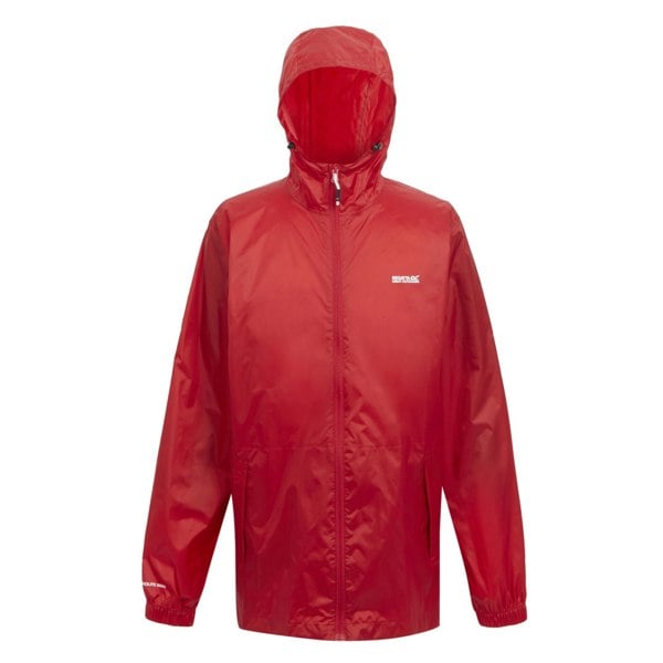 Regatta Men's Pack It III Waterproof Pack Away Jacket - Danger Red