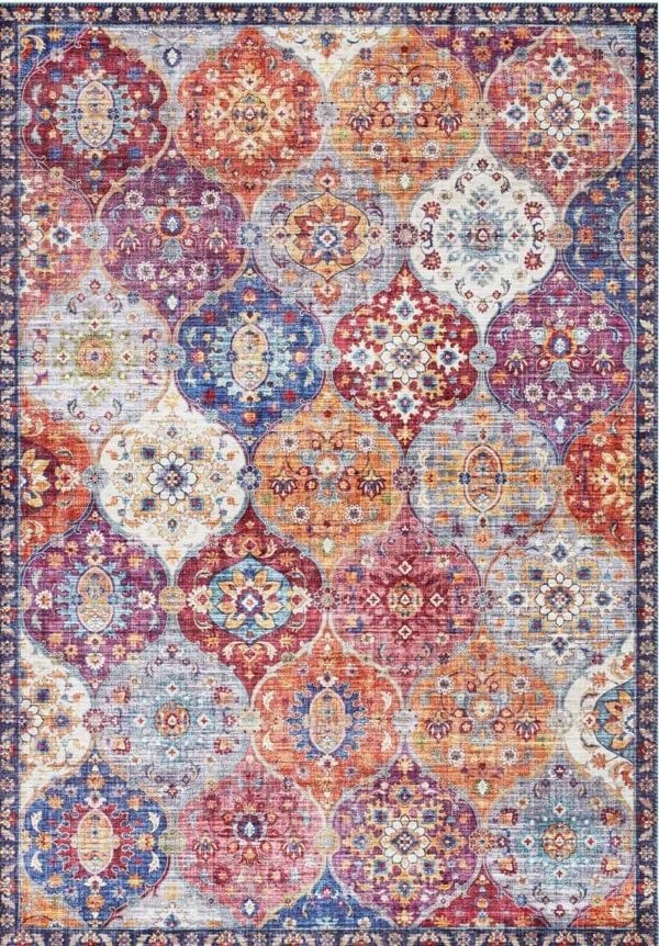 Kashmir Ghom Oriental Rug – Vintage Style