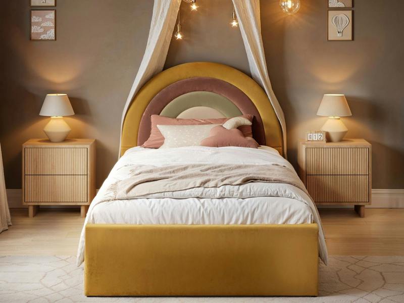 Flair Ava Single Ottoman Bed