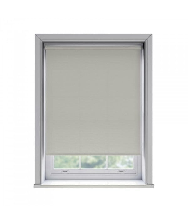 NewEdgeBlinds No Drill Mink Thermal Blackout Roller Blind (170cm Drop)