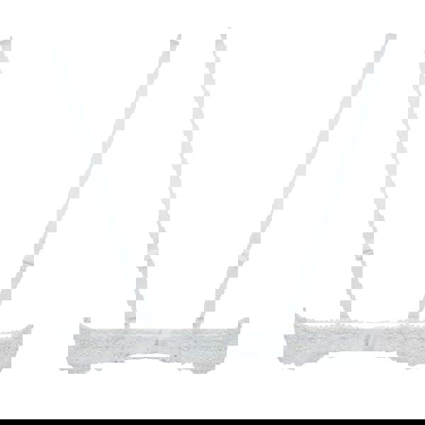 Pack shot back view of Very You small cup bra in white – lingerie for AAA–A cups with smooth finish