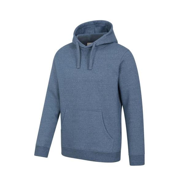 Mountain Warehouse Mens Dorset Plain Hoodie - Blue - 