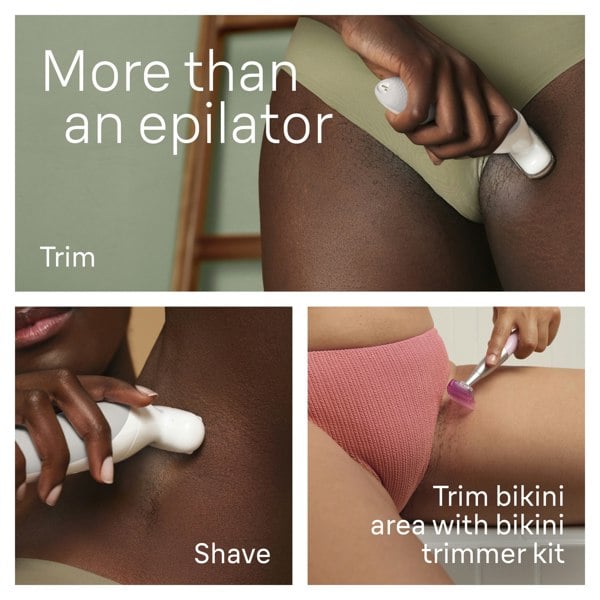 Braun Silk-epil 9, Epilator For Easy Hair Removal, Lasting Smooth Skin, 9-241 - White/Silver