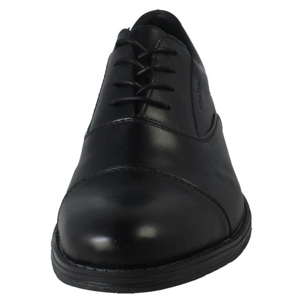 Rieker Mens Rieker Lace Up Smart Formal Toe Cap Shoes 10317