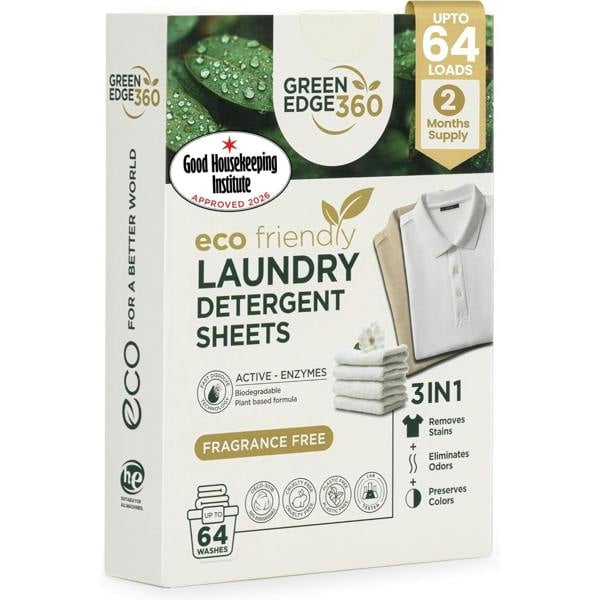 Fragrance Free Laundry Detergent Sheets