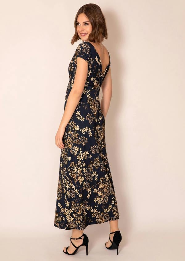 Alie Street London Sophia Maxi Dress (Golden Blossom)