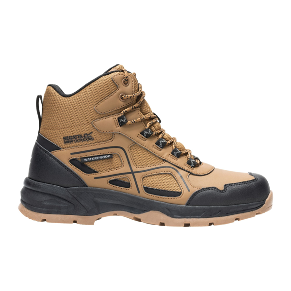 Regatta Mens Vendeavour Walking Boots - Saddle Brown