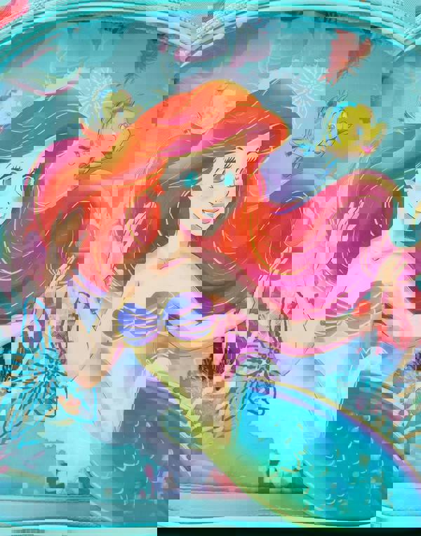 Disney Girls Blue Little Mermaid Backpack (One Size)