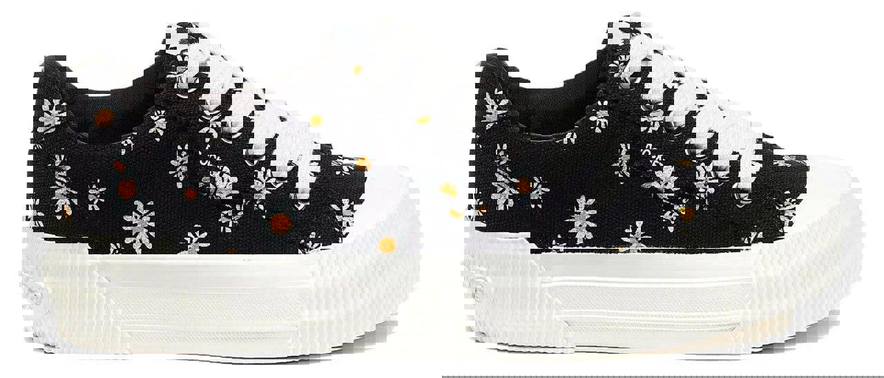 Rocket Dog Cheery Womens Casual Lace Up Canvas Pumps Shoes Trainers