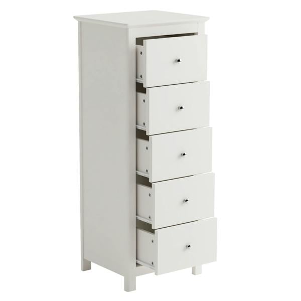 Core Products Nairn 5-Drawer Narrow Chest of Drawers