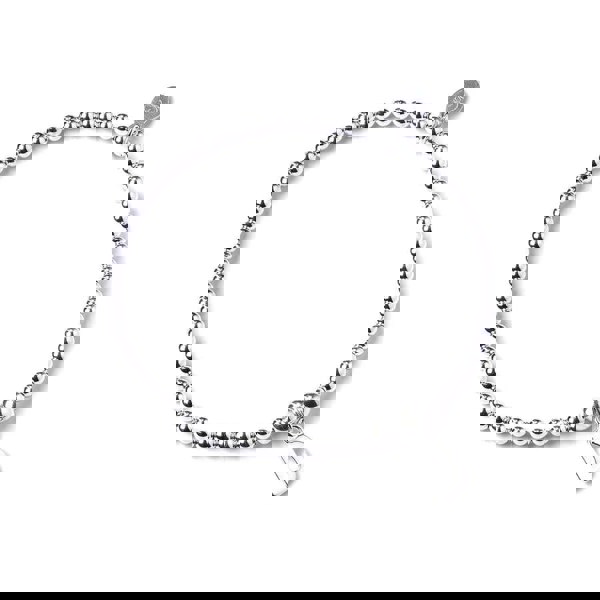 Letter Initial Sterling Silver Ball Bead Bracelet - MYLEE London