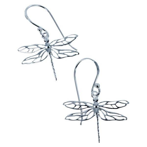 Sterling Silver Mayfly Earrings - Reeves & Reeves