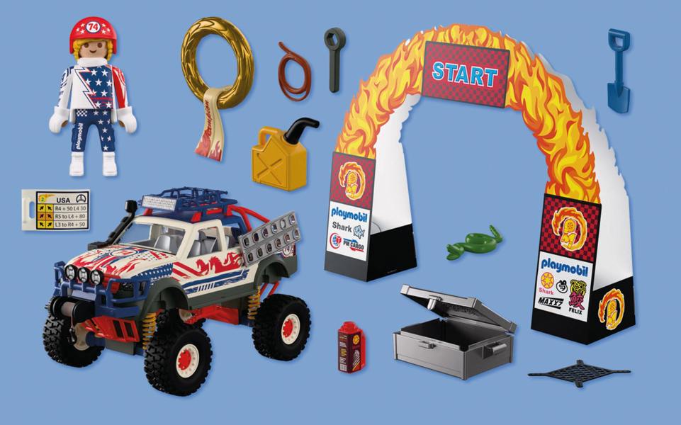Playmobil Off-Road Truck with Winch & Racing Accessories