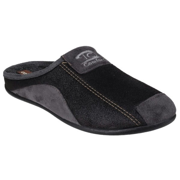 Cotswold Westwell Men's Slippers in Black