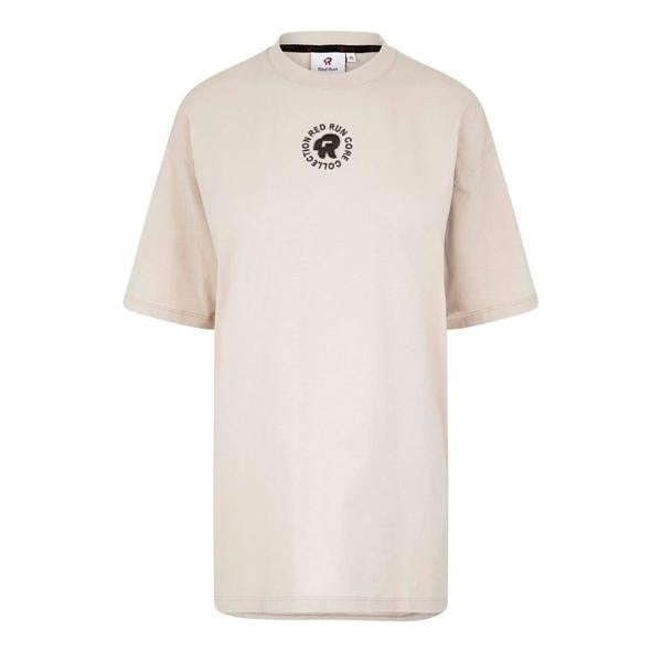 Red Run Womens/Ladies Oversized Everyday T-Shirt - Sandstorm - 