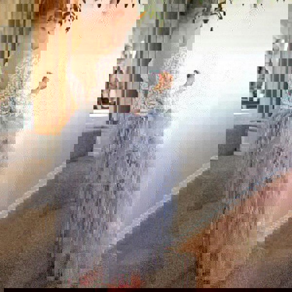 Bohemian Spirit Dress - Silver - UK Flower Girl Boutique