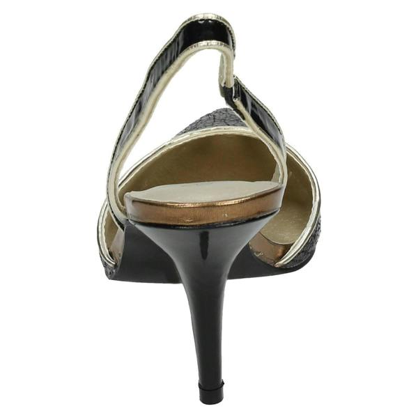 Anne Michelle Ladies Anne Michelle Slingback Court Shoe
