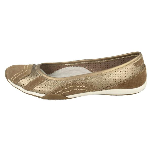 Down to Earth Ladies Down To Earth Flat Ballerina Shoes