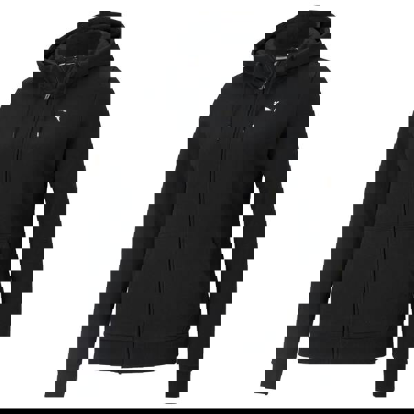 Puma Women's Logo Full Zip Hoodie - Black