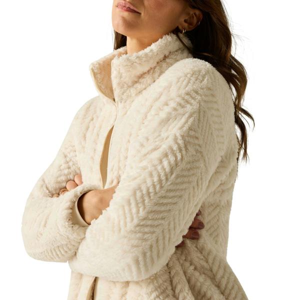 Regatta Womens/Ladies Ayana Full Zip Fleece Jacket - Light Vanilla - 