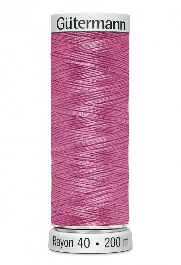 Gutermann No 40 Sulky Rayon Embroidery Thread 200m Rayon Thread Suitable For Embroidery