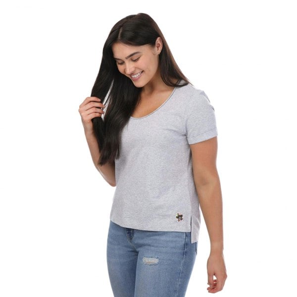 Ted Baker Womens/Ladies Miarna V Neck T-Shirt - Grey