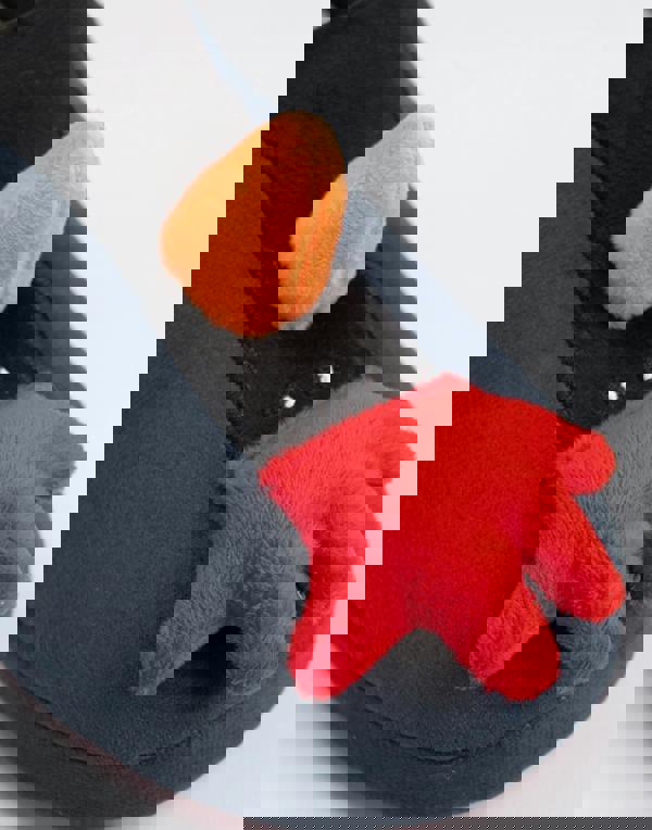 Wallace And Gromit Unisex Grey Feathers Mule Slippers