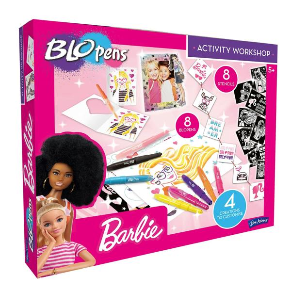 BLOPENS Barbie Activity Workshop – Creative Airbrush Craft Kit