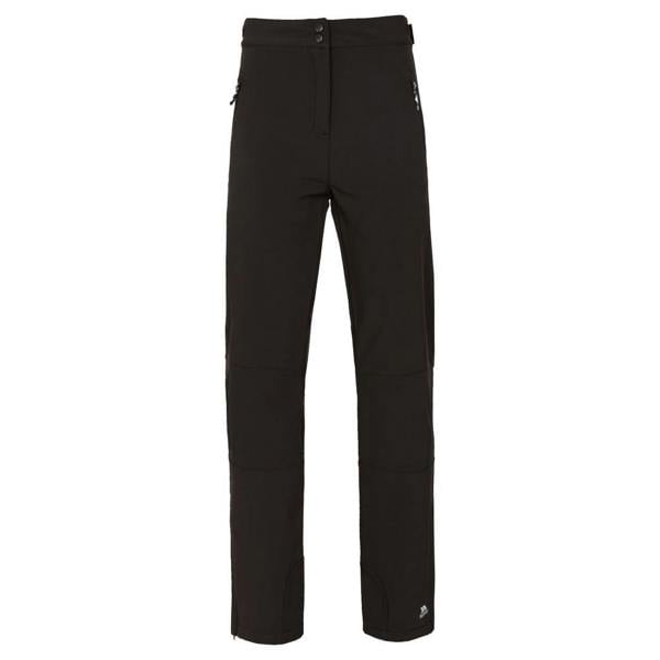 Trespass Womens/Ladies Squidge II Water Resistant Hiking Trousers - Black - 